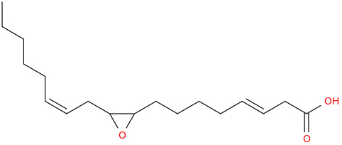 3,12 octadecadienoic acid, 9,10 epoxy , (3e,12z) 